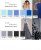 Креп стрейч Амузен 14-4122, 85 гр/м2, шир.150см, цвет голубой - купить в Тамбове. Цена 148.37 руб.