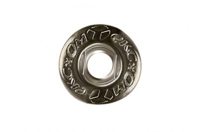 Кнопка металлическая "Альфа" с пружиной, 15 мм (уп. 720+/-20 шт), цвет никель - купить в Тамбове. Цена: 1 466.73 руб.