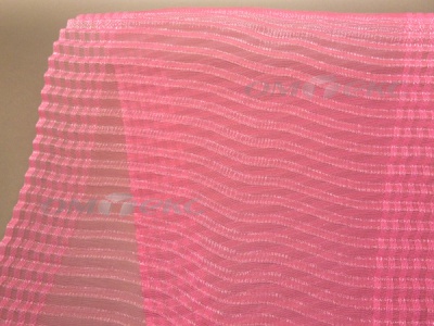 Лента капроновая "Гофре", шир. 110 мм/уп. 50 м, цвет розовый - купить в Тамбове. Цена: 35.60 руб.