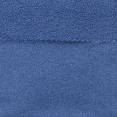 Флис DTY 19-4027, 180 г/м2, шир. 150 см, цвет джинс - купить в Тамбове. Цена 646.04 руб.