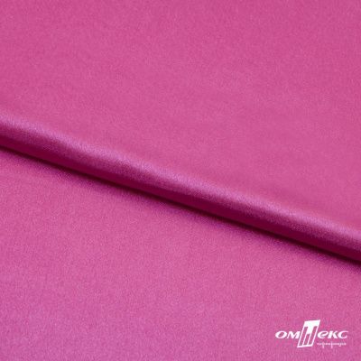 Поли креп-сатин 17-2627, 125 (+/-5) гр/м2, шир.150см, цвет розовый - купить в Тамбове. Цена 155.57 руб.