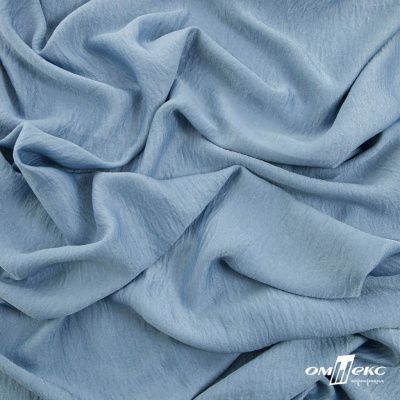 Ткань плательная Муар, 100% полиэстер,165 (+/-5) гр/м2, шир. 150 см, цв. Серо-голубой - купить в Тамбове. Цена 215.65 руб.