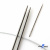 Спицы для вязания металлические d-2.5 мм круговые на тросике 53 см - купить в Тамбове. Цена: 53.90 руб.