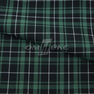 Ткань костюмная Клетка 25577, т.зеленый/зеленый./ч/бел, 230 г/м2, шир.150 см - купить в Тамбове. Цена 539.74 руб.