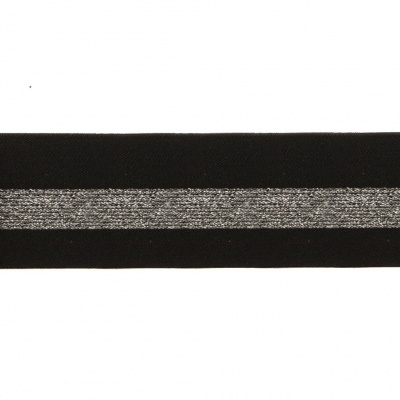 #2/6-Лента эластичная вязаная с рисунком шир.52 мм (45,7+/-0,5 м/бобина) - купить в Тамбове. Цена: 69.33 руб.