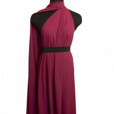 Ткань костюмная габардин "Меланж" 6151А, 172 гр/м2, шир.150см, цвет марсала - купить в Тамбове. Цена 299.21 руб.