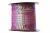 Пайетки "ОмТекс" на нитях, CREAM, 6 мм С / упак.73+/-1м, цв. 89 - розовый - купить в Тамбове. Цена: 468.37 руб.