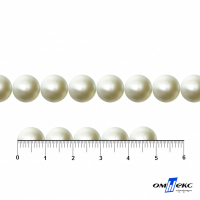 0404-5146В-Полубусины пластиковые круглые "ОмТекс", 10 мм, (уп.50гр=175+/-3шт), цв.065-молочный - купить в Тамбове. Цена: 63.46 руб.