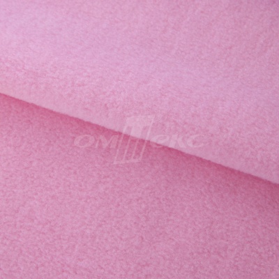 Флис окрашенный 15-2215, 250 гр/м2, шир.150 см, цвет светло-розовый - купить в Тамбове. Цена 580.31 руб.