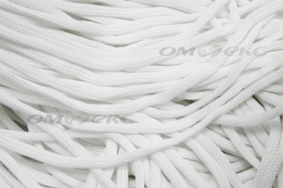 Шнур Т-02 (4с2) мелкое плетение 4мм 100 м белый - купить в Тамбове. Цена: 2.50 руб.