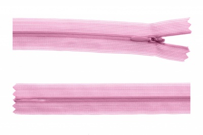 Молния потайная Т3 513, 50 см, капрон, цвет св.розовый - купить в Тамбове. Цена: 8.62 руб.
