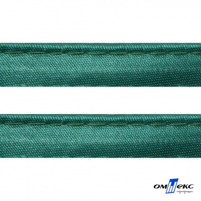 Кант атласный 140, шир. 12 мм (в упак. 65,8 м), цвет т.зелёный - купить в Тамбове. Цена: 237.16 руб.