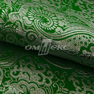 Ткань костюмная жаккард №4, 140 гр/м2, шир.150см, цвет зелёный - купить в Тамбове. Цена 383.29 руб.
