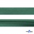 Косая бейка атласная "Омтекс" 15 мм х 132 м, цв. 056 темный зеленый - купить в Тамбове. Цена: 228.12 руб.