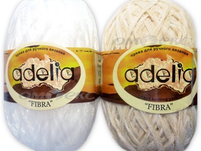 Пряжа Adelia "Fibra", полиэстер 100%, 50 гр/200 м - купить в Тамбове. Цена: 34.67 руб.