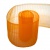 Лента капроновая "Гофре", шир. 110 мм/уп. 50 м, цвет оранжевый - купить в Тамбове. Цена: 26.93 руб.