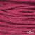 Шнур плетеный d-6 мм, 70% хлопок 30% полиэстер, уп.90+/-1 м, цв.1068-фуксия - купить в Тамбове. Цена: 588 руб.