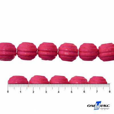 0309-Бусины деревянные "ОмТекс", 16 мм, упак.50+/-3шт, цв.023-розовый - купить в Тамбове. Цена: 62.22 руб.