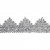 Тесьма металлизированная 0384-0240, шир. 40 мм/уп. 25+/-1 м, цвет серебро - купить в Тамбове. Цена: 490.74 руб.