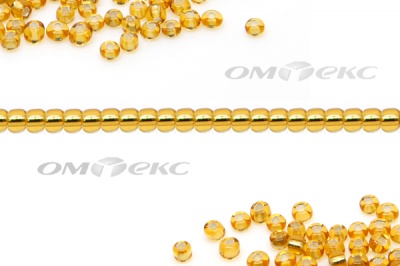 Бисер (SL) 11/0 ( упак.100 гр) цв.22 - золото - купить в Тамбове. Цена: 53.34 руб.