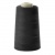 Нитки швейные 100% полиэстер 40/2, (3200 ярд), первый сорт, черные - купить в Тамбове. Цена: 86.79 руб.