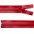 Молния водонепроницаемая PVC Т-7, 60 см, разъемная, цвет (820) красный - купить в Тамбове. Цена: 49.39 руб.
