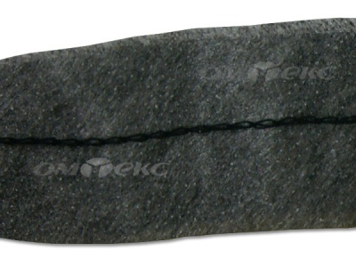 WS7225-прокладочная лента усиленная швом для подгиба 30мм-графит (50м) - купить в Тамбове. Цена: 16.97 руб.