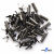 06032-Наконечник для шнура металл, отв. 4 мм, цв. тём.никель - купить в Тамбове. Цена: 9.60 руб.