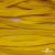 Шнур плетеный (плоский) d-12 мм, (уп.90+/-1м), 100% полиэстер, цв.269 - жёлтый - купить в Тамбове. Цена: 8.62 руб.