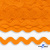 Тесьма вьюнчик 0381-0080, 8 мм/упак.33+/-1м, цвет 9511-оранжевый - купить в Тамбове. Цена: 107.26 руб.
