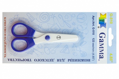 Ножницы G-510 детские 123 мм - купить в Тамбове. Цена: 137.45 руб.