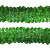 Тесьма с пайетками D4, шир. 30 мм/уп. 25+/-1 м, цвет зелёный - купить в Тамбове. Цена: 1 087.39 руб.