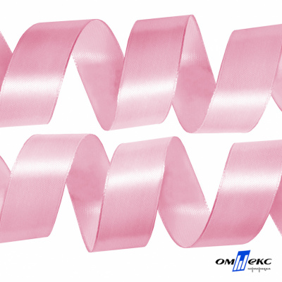 050-нежно-розовый Лента атласная упаковочная (В) 85+/-5гр/м2, шир.50 мм (1/2), 25+/-1 м - купить в Тамбове. Цена: 120.46 руб.