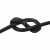 Шнур вощенный (25+/-1ярд) черный  - купить в Тамбове. Цена: 104.42 руб.