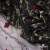 Сетка с вышивкой "Мадрид" 135 г/м2, 100% нейлон, ширина 130 см, Цвет 4/Черный - купить в Тамбове. Цена 980 руб.