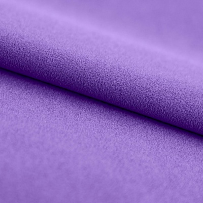 Креп стрейч Амузен 17-3323, 85 гр/м2, шир.150см, цвет фиолетовый - купить в Тамбове. Цена 196.05 руб.