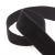 Лента бархатная нейлон, шир.25 мм, (упак. 45,7м), цв.03-черный - купить в Тамбове. Цена: 800.84 руб.