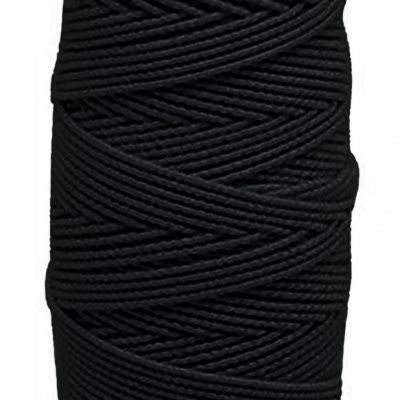 Нитка - резинка Спандекс 25 м (уп-10шт)-чёрные - купить в Тамбове. Цена: 36.02 руб.