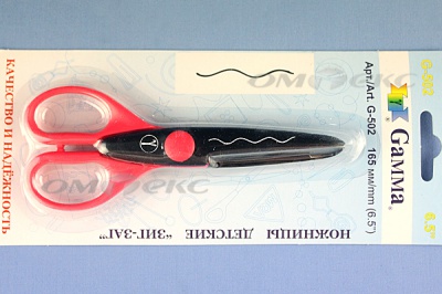 Ножницы G-502 детские 165 мм - купить в Тамбове. Цена: 292.21 руб.