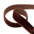 Лента бархатная нейлон, шир.12 мм, (упак. 45,7м), цв.120-шоколад - купить в Тамбове. Цена: 392 руб.