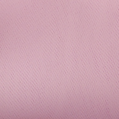 Фатин матовый 16-12, 12 гр/м2, шир.300см, цвет нежно-розовый - купить в Тамбове. Цена 96.31 руб.