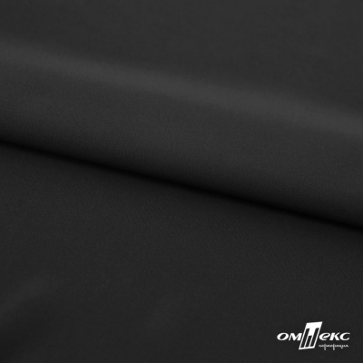 Плательная ткань "Невада", 120 гр/м2, шир.150 см, цвет чёрный - купить в Тамбове. Цена 254.22 руб.