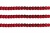 Пайетки "ОмТекс" на нитях, SILVER-BASE, 6 мм С / упак.73+/-1м, цв. 3 - красный - купить в Тамбове. Цена: 468.37 руб.