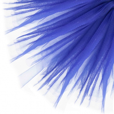 Фатин матовый 16-101, 12 гр/м2, шир.300см, цвет т.синий - купить в Тамбове. Цена 101.95 руб.