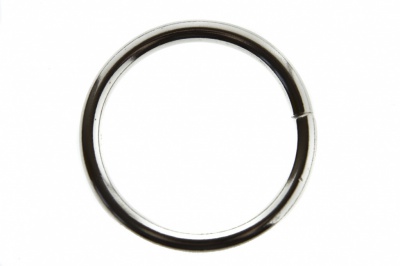 Кольцо металлическое d-38 мм, цв.-никель - купить в Тамбове. Цена: 4.89 руб.
