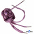 Шнурки #107-01, плоские 130 см, цв.розовый металлик - купить в Тамбове. Цена: 35.45 руб.