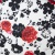 Плательная ткань "Фламенко" 22.1, 80 гр/м2, шир.150 см, принт растительный - купить в Тамбове. Цена 239.03 руб.