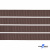 Репсовая лента 005, шир. 6 мм/уп. 50+/-1 м, цвет коричневый - купить в Тамбове. Цена: 88.45 руб.