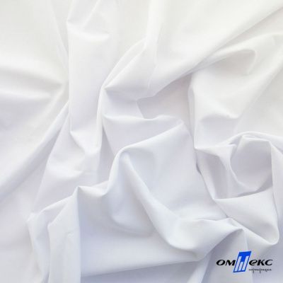 Ткань сорочечная Илер 100%полиэстр, 120 г/м2 ш.150 см, цв.белый - купить в Тамбове. Цена 290.24 руб.