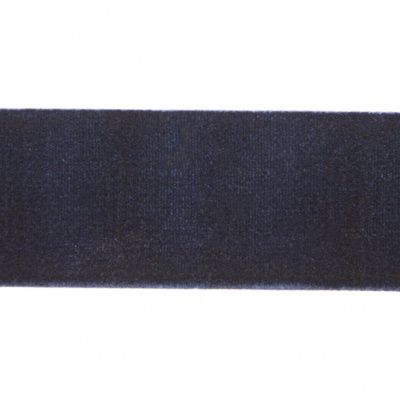 Лента бархатная нейлон, шир.25 мм, (упак. 45,7м), цв.180-т.синий - купить в Тамбове. Цена: 800.84 руб.